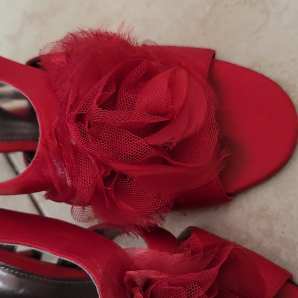 Ruby Red Heels - Picture 6 of 8